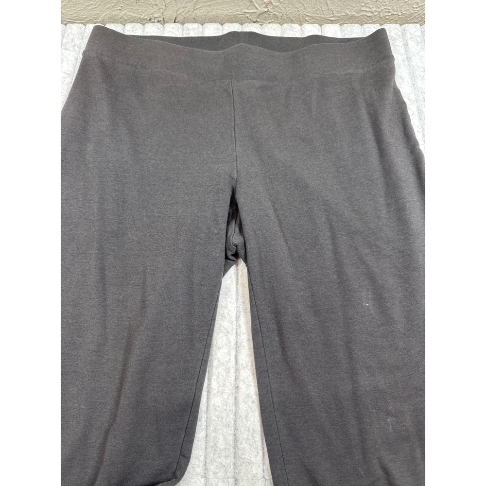 Pure Jill J. Jill Womens Slim Leg Pants Charcoal Gray Pima Cotton Modal Size M